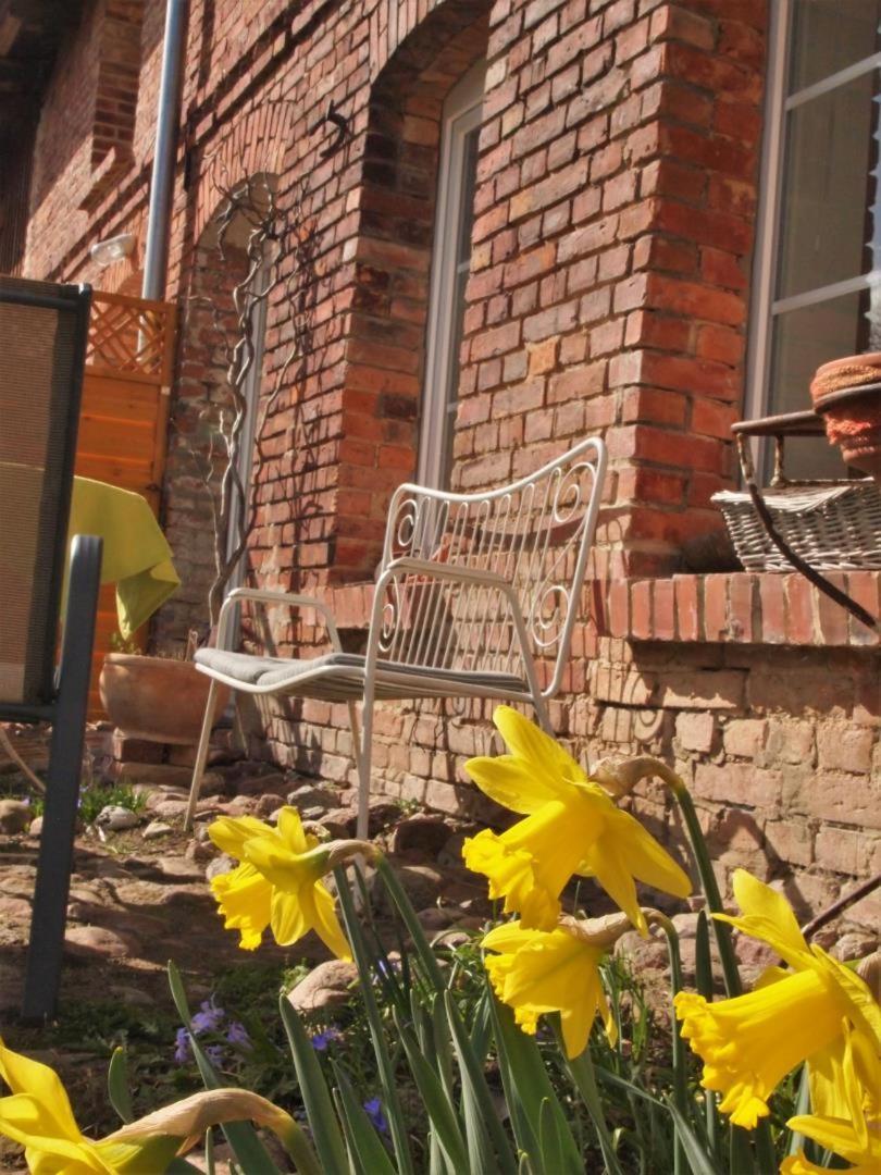 Neu Fewo Im Bauernhaus Mit Idyllischem Innenhof Und Naturgarten Mesekenhagen Exteriér fotografie